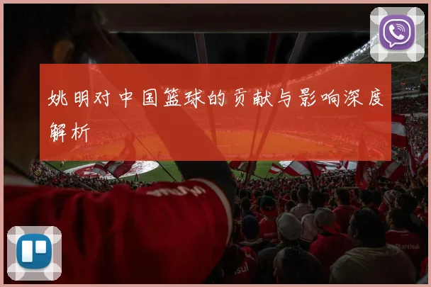 姚明对中国篮球的贡献与影响深度解析